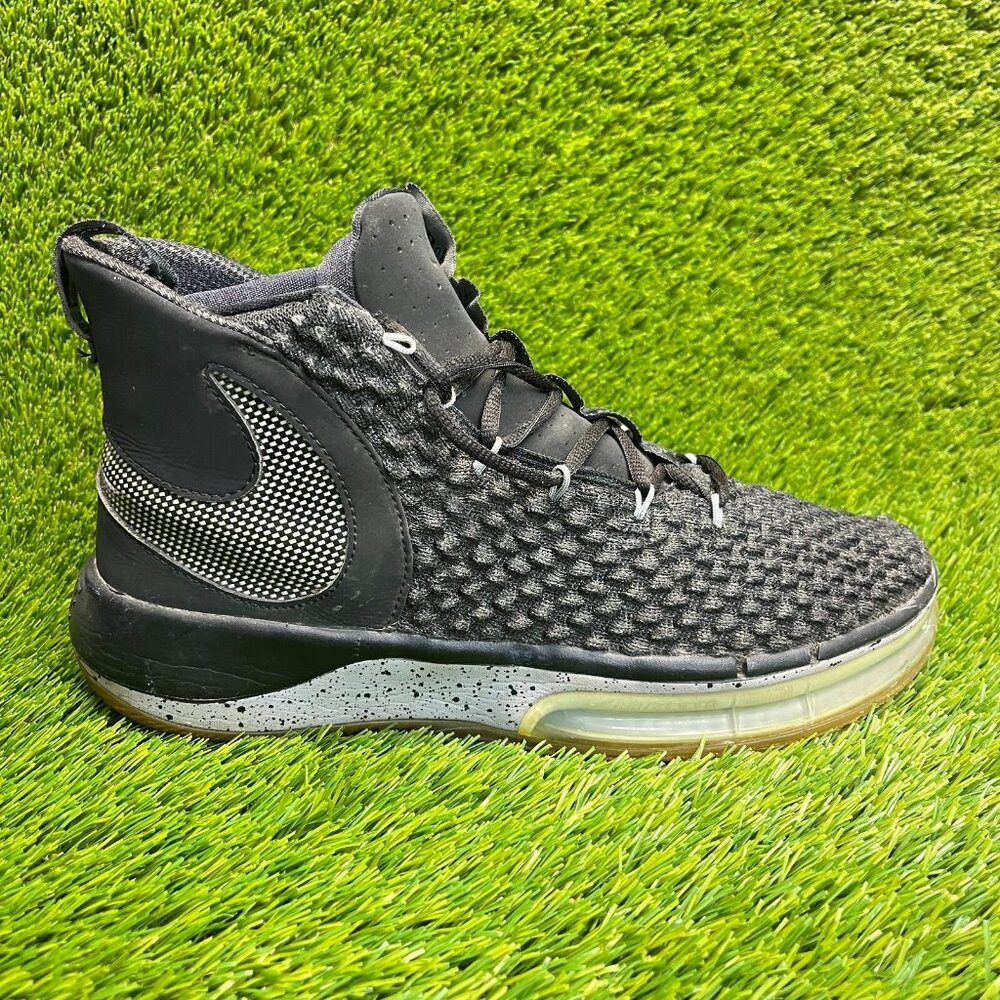 Nike AlphaDunk Oreo Mens Size 11.5 Black Basketball Running Shoes Sneakers